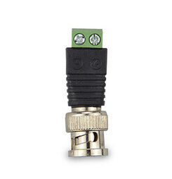 1 Adaptateur Coaxial Balun Vidéo Connecteur BNC Mâle CCTV Caméra BNC-16 - ECLATS DESTOCKAGE