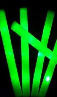1 Baton Lumineux LED vert Tube Lumière 40cm clignotant Anniversaire fete mariage noel ECLATS DESTOCKAGE