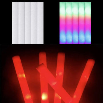 1 Baton Lumineux rouge Tube Lumière 40cm clignotant Anniversaire fete mariage noel ECLATS DESTOCKAGE