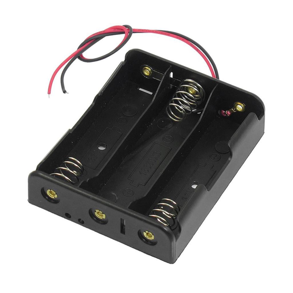 1 Boitier Bloc Coupleur Support de 3 Batterie Pile rechargeable 18650 3.7v ECLATS DESTOCKAGE