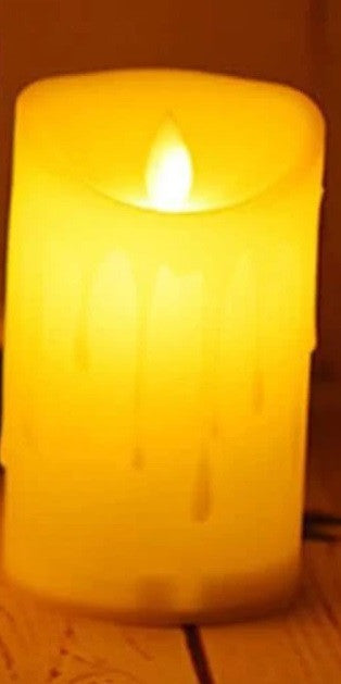 1 Bougie a led sur pile eclairage decoratif lumiere douce basse consommation ECLATS DESTOCKAGE