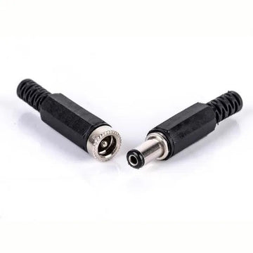 1 Connecteur d alimentation cc male + 1 femelle 2.1mm x 5.5mm ECLATS DESTOCKAGE