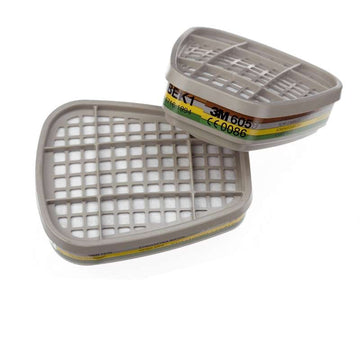 1 Couvre filtre 3M pour masque a gaz double 6000 6200 6800 6800s 6800m 7502 ECLATS DESTOCKAGE