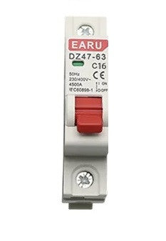 1 Disjoncteur monophasé unipolaire 32a c32 dz47-63 ECLATS DESTOCKAGE