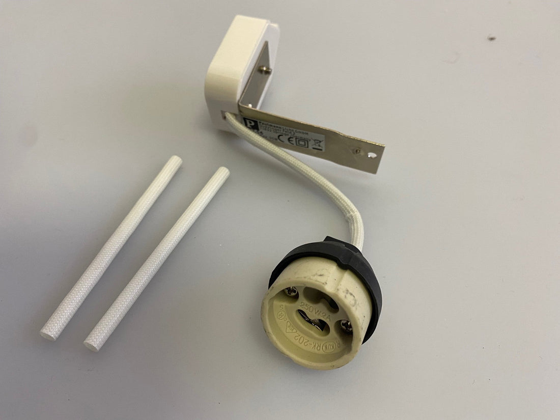 1 Douille GU10 Céramique Automatique 230V classe 2 pour connecter les spots ou ampoule GU10 220V ECLATS DESTOCKAGE