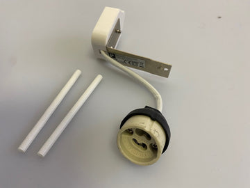 1 Douille GU10 Céramique Automatique 230V classe 2 pour connecter les spots ou ampoule GU10 220V ECLATS DESTOCKAGE