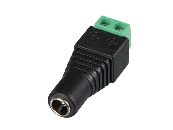 1 Fiche adaptateur cc 5.5 x 2.1mm femelle vers connexion a vis f367b ECLATS DESTOCKAGE