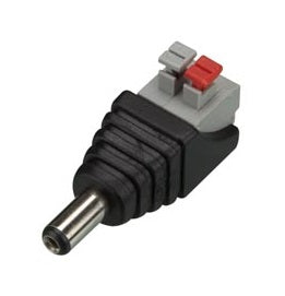 1 Fiche d alimentation male 2.1 mm vers connexion a ressort 2 broches cd032 ECLATS DESTOCKAGE