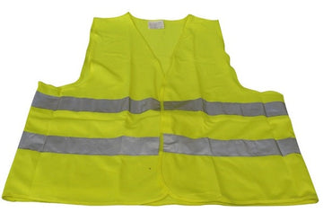 1 gilet auto securite signalisation routiere jaune reflechissant taille xl en 471 class 2 ECLATS DESTOCKAGE
