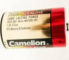 1 pile alcaline 1.5v lr20 d r20 lr20 alimentation lr20c ECLATS DESTOCKAGE