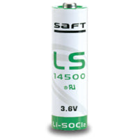 1 pile lithium ls 14500 saft aa 3.6v 2450mah ls14500 cr14500 er6h er14505 tl5104 er6aa ls14500c ECLATS DESTOCKAGE