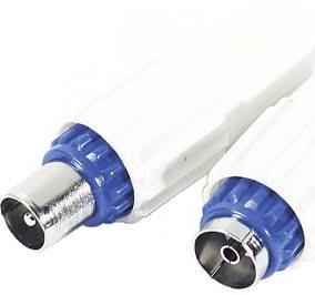 1 raccord femelle 9.5mm 1 fiche coaxiale mâle 9,5mm pour cable television tv electricite ECLATS DESTOCKAGE