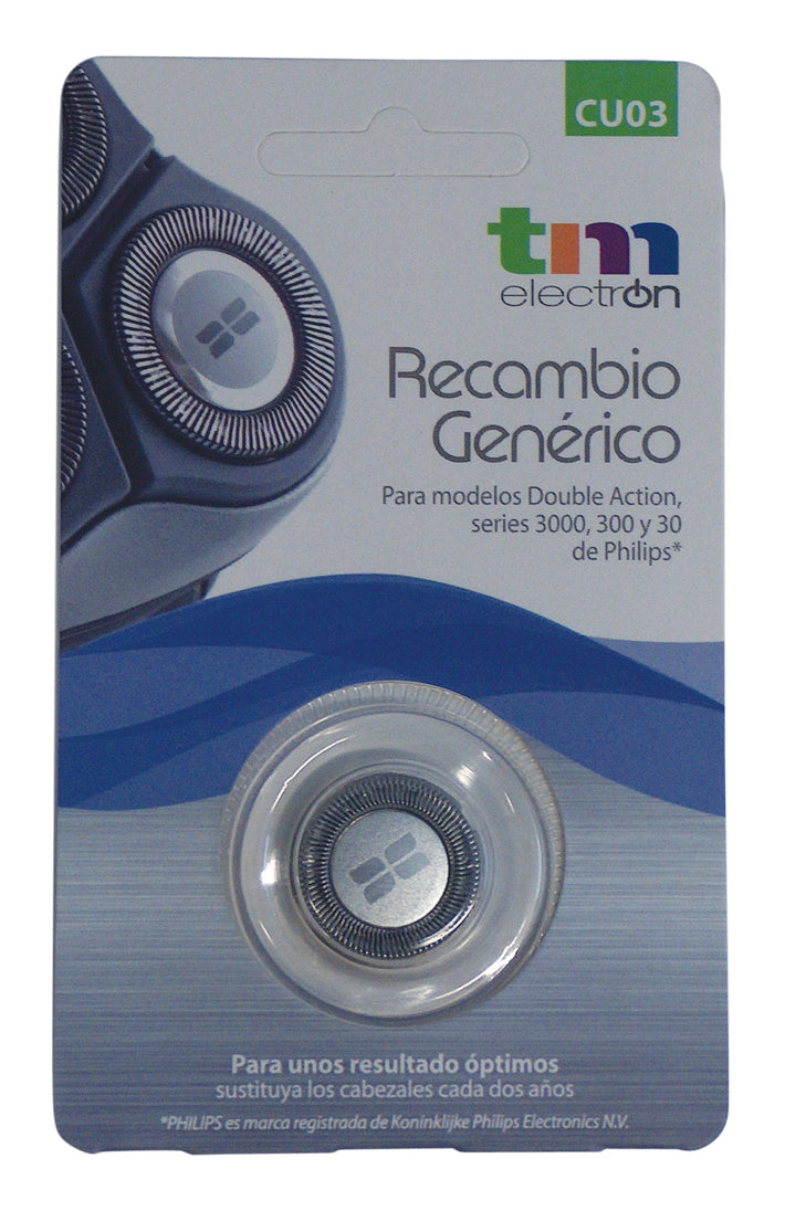 1 Tete pour rasoir philips hs706 hs708 hs715 hs755 hs765 hs800 hs802 hs805 hs820 hs825 hs830 hs840 ECLATS DESTOCKAGE