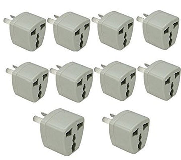 10 Adaptateur secteur prise france vers thailande USA mexico caraibes japon - ECLATS DESTOCKAGE