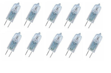 10 ampoules g4 6v 10w blanc 3000h eclairage lumiere halogene hlx g4 6v 10w projektionslampe ECLATS DESTOCKAGE