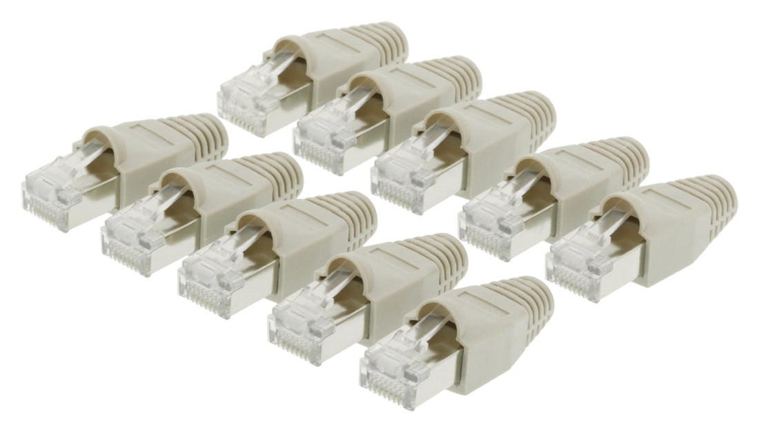 10 fiches rj45 8p/8c + manchon cristal reseau télephonique internet plug lan connecteur ethernet ECLATS DESTOCKAGE