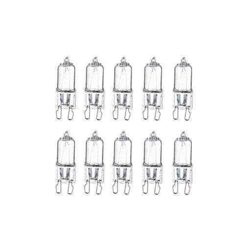 10 lampe halogene g9 25w 220v ampoule 230v 240v 2000h lumiere eclairage ECLATS DESTOCKAGE