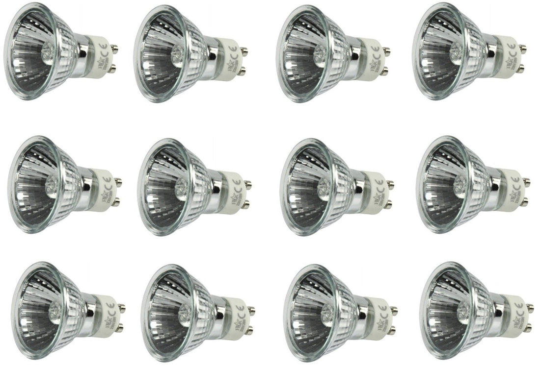 12 lampes 230v 50w gu10 40° ampoule twistline alu 2000 heures eclairage lumiere ECLATS DESTOCKAGE