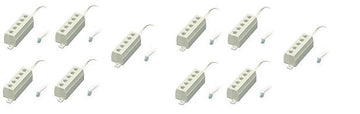 10 multiprises repartiteur telephonique rj11 mâle vers 5 rj11 tel-0030 femelles prise telephone ECLATS DESTOCKAGE