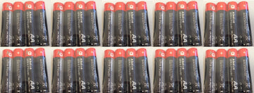 10 pack 4 piles alcaline r6p 1.5v (40 piles) packs piles aa am3 lr6 15a e91mn1500 815 4006 alcalines - ECLATS DESTOCKAGE