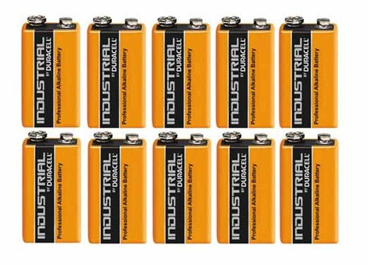 10 pile 9v alcaline duracell procell mn 1604 6lr61 pour ze5 6lf22 am6 1604a 522 mn1604 ECLATS DESTOCKAGE