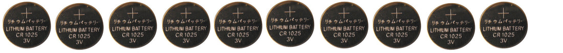 10 pile bouton lithium 3vcc 30mah cr1025 alimentation tension 3v cr1025c cr1025c ECLATS DESTOCKAGE