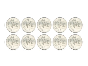 10 piles plates 1.55v telecommande 38mah sr41w - ECLATS DESTOCKAGE