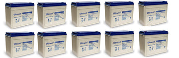 10 X Batteries rechargeable 12v 130ah uxl134-12 134ah 135ah solaire eolienne accu plomb accumulateur ECLATS DESTOCKAGE