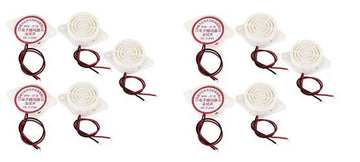 10 X Buzzer 24v 90db dispositif sonore sirene 24vcc alarme bip sfm-27 3v 4.5v 6v 9v 12v ECLATS DESTOCKAGE