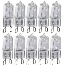 10 x g9 ampoule halogène lampe blanc chaud 25w transparent ECLATS DESTOCKAGE