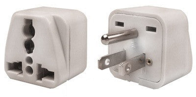 100 Adaptateur de voyage prise électrique monde vers usa etats-unis Thaïlande Mexico Caraïbes USA - ECLATS DESTOCKAGE
