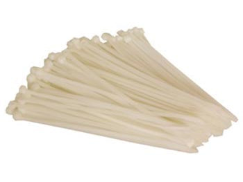 100 colliers wrap risland ectw200 serrage nylon 4.8 x 190mm blanc fixation perel rizland ECLATS DESTOCKAGE