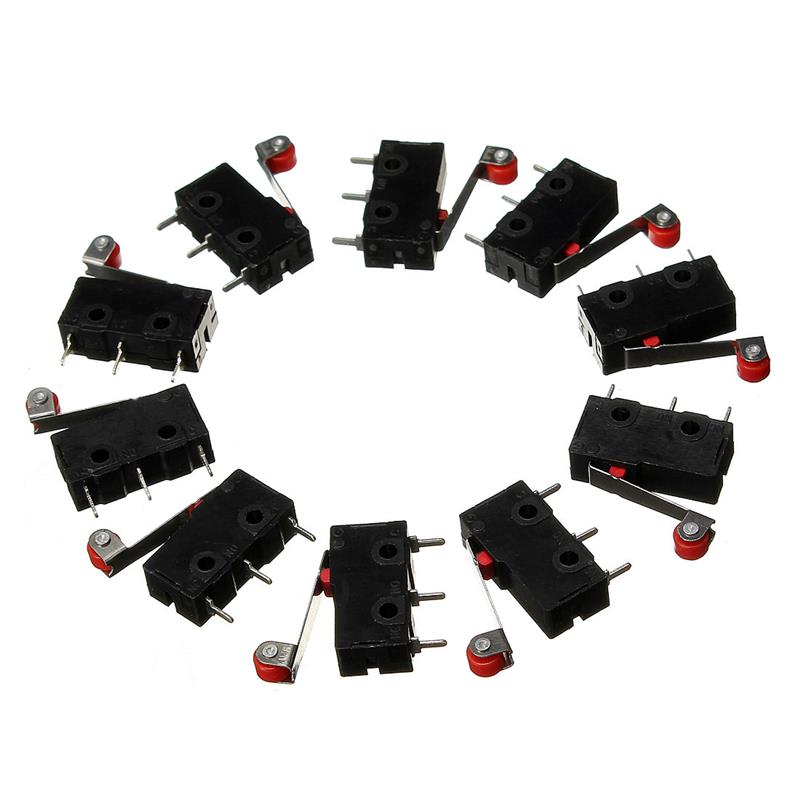 100 Contact autoprotection 5a sous 220v levier kw12-3 micro switch interrupteur ECLATS DESTOCKAGE