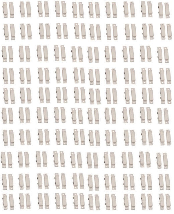 100 contacts magnetiques capteur nf saillie adhesif blanc contacteur ouverture porte detecteur destockage ECLATS DESTOCKAGE