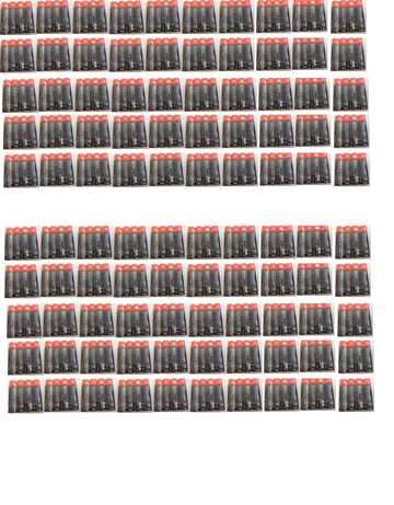 100 pack 4 piles alcaline r6p 1.5v (400 piles) piles aa am3 lr6 15a e91mn1500 815 4006 alcalines - ECLATS DESTOCKAGE