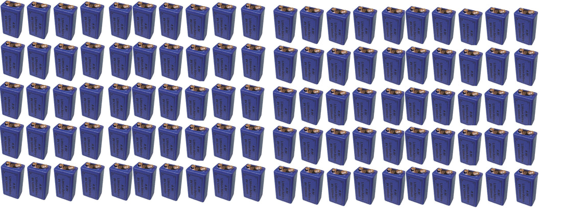 100 pile electrique 9v lithium grande capacite 1200ma 6lf22 am6 6lr61 1604a 522 mn1604 ECLATS DESTOCKAGE