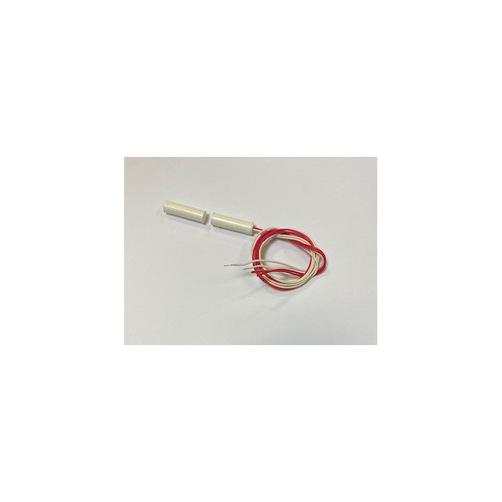 Contact nf encastre 8mm blanc 4 fils detecteur ouverture capteur magnetique pour alarme