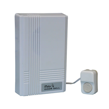 Carillon filaire pour porte avec sonnette 12 melodies sonnerie alarme