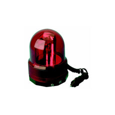 Gyrophare electrique magnetique 12v rouge girophare feu tournant lumineux rotatif aimantee aimant
