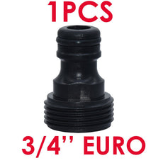 Adaptateur universel grand débit filetage 3/4 20/27 embout fileté male pistolet arrosage gardena