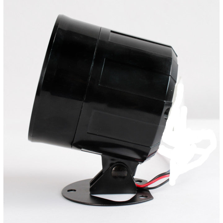 Sirene parlante enregistreur 12v 5w 85db alarme vol inendie micro enregistrement synthèse vocale