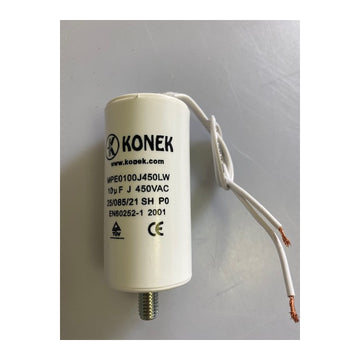 Condensateur electrique cbb60 condo fil 10mf 10 mf micro farad cbb60 450v cable demarrage moteur