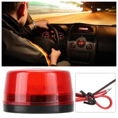 Flash alarme feu stroboscopique xenon 9v 12v rcouleur rouge ip 65 haa40r esb-77 avertisseur lumineux