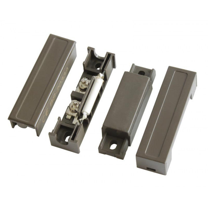 Capteur detecteur ouverture magnetique contacteur alarme contact no saillie creme bs-2033a marron