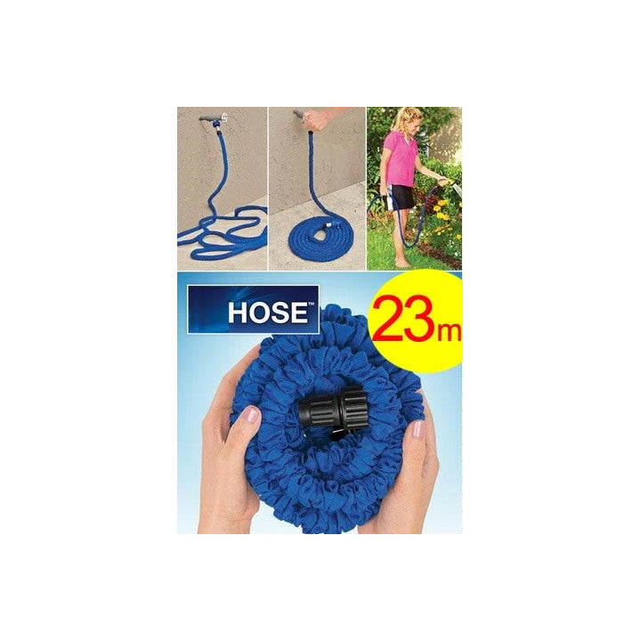 Tuyau arrosage xhose extensible 22.5m rétractable 22m 23m 24m 25m 75ft étirable rétracte seul maison