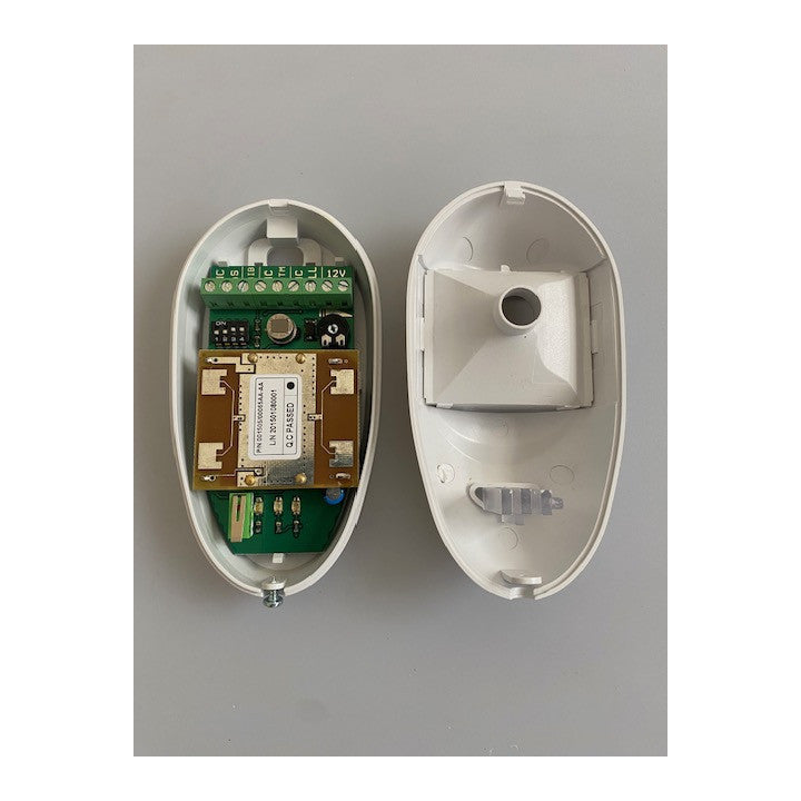 Detecteur bivolumetrique alarme hyperfrequence infrarouge bi technologie 12v detection ae/mwir15