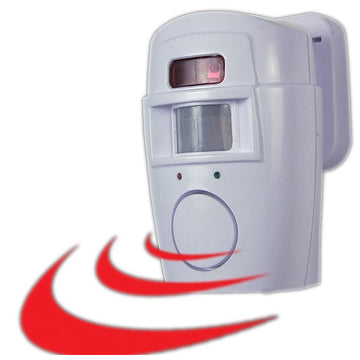 Alarme detecteur ir de mouvement autonome 1 télécommande et sirene st205 volumétrique infrarouge