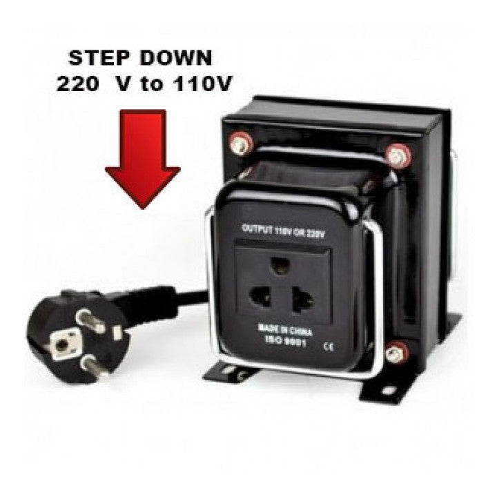 Convertisseur reversible changeur 220/110v 110v 200w 220v 100v 230v 115v 240v 120v thg200 electriq