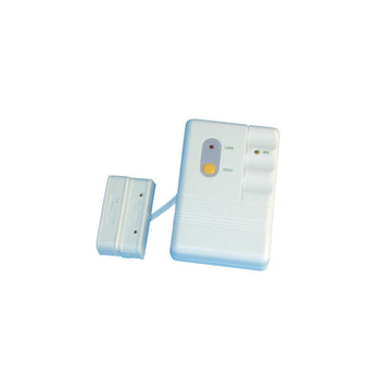 Detecteur ouverture magnetique alarme contact sans fil 20/40m 433mhz pour alarme radio hf ce1 sws 01