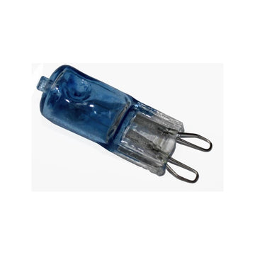 Ampoule halogene g9 blanc froid avec film bleue 40w 220v equivalent 30w 35w 45w 50w blanc froid 230v